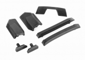 Body reinforcement set, black/ skid pads (roof) (fits #9511 body)