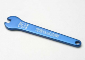 5477 Traxxas: Flat wrench, 5mm (blue-anodized aluminum)
