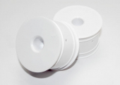 Wheels, dished 2.2" (white) (2)