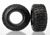 Tires, Kumho, ultra-soft (S1 off-road racing compound) (dual profile 4.3x1.7- 2.2/3.0") (2)/ foam inserts (2)