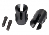 Drive cups, inner (2) (steel constant-velocity driveshafts)/ screw pins (2)