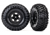 Tires and wheels, assembled, glued (TRX-4® Sport 2.2” wheels, Canyon Trail 5.3x2.2” tires) (2)