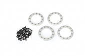 Beadlock rings, satin (1.9") (aluminum) (4)/ 2x10 CS (48)