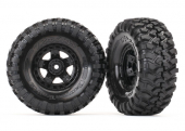 Tires and wheels, assembled, glued (TRX-4® Sport 1.9” wheels, Canyon Trail 4.6x1.9” tires) (2)