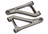 Suspension arms, upper (left & right) (satin black chrome-plated) (assembled with hollow balls)