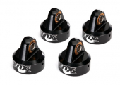 Shock caps, aluminum (black-anodized), Fox® Shocks (4)