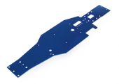 Chassis, lower (blue-anodized, T6 aluminum)