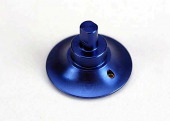 Differential output shaft, aluminum (blue-anodized) (non-adjustment side)
