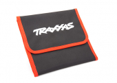 Tool pouch, red (custom embroidered with Traxxas logo)