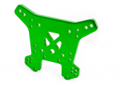 Shock tower, rear, 6061-T6 aluminum (green-anodized)