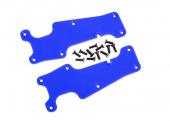 Suspension arm covers, blue, front (left and right)/ 2.5x8 CCS (12)