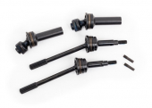 Driveshafts, rear, extreme heavy duty, steel-spline constant-velocity with 6mm stub axles (complete assembly) (2) (for use with #9080 upgrade kit)