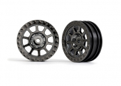 Wheels, 2.2" (black chrome) (2) (Bandit® front)