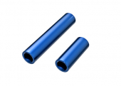 Driveshafts, center, female, 6061-T6 aluminum (blue-anodized) (front & rear) (for use with #9751 metal center driveshafts)