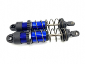 Shocks, GT-Maxx®, aluminum (blue-anodized) (fully assembled with springs) (2)