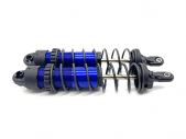 Shocks, GT-Maxx®, long, aluminum (blue-anodized) (fully assembled with springs) (2)