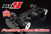 Zestaw samochodowy Yokomo Master Speed BD11 Team Edition Touring Car, podwozie z włókna węglowego