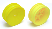 Tarcze przednie 2.2 żółte do 2WD/4WD (HEX 12 mm) - 2 szt