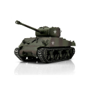 Czołg TORRO PRO 1/16 RC M4A3 Sherman 76mm kamuflaż kamuflaż - podczerwień - serwo