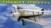 Laser Tiger Moth 889 mm. rzeźbione