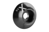 Podkładka metalowa z o-ringiem, 3mm, czarna (10szt)