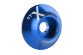 Podkładka metalowa z o-ringiem, 3mm, niebieska (10szt)