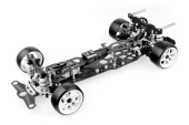 Podwozie driftowe BM Racing DRR01-V2 - Zestaw z żyroskopem i aluminiowym serwem