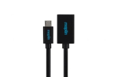 Kabel Maplin Micro USB OTG, czarny