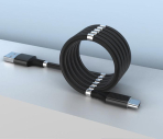 Magnetyczny, samozwijający się kabel ładujący USB (Micro USB) (180 cm)