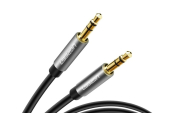 Stereofoniczny kabel audio UGREEN 3,5 mm jack 1 m, czarny