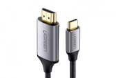 UGREEN Adapter USB-C HDMI 1,5 m, szary