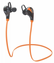 Sportowy zestaw słuchawkowy HoTT BLUETOOTH® v4.0 - pomarańczowy