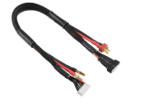 Kabel do ładowania — G4/6S XH do T-DYN/6S XH — 14 AWG/ULTRA V+ Kabel silikonowy — 30 cm