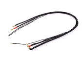 Kabel ładujący 2S czarny G4/G5 - długość 600mm - (4mm, 3-pin EH)