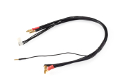 Kabel ładujący 2S czarny G4/G5 - krótki 300mm - (4mm, 7-pin PQ)