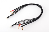 Kabel ładujący 4S czarny G4/G5-4S/XH - krótki 400mm - (4mm, 5-pin XH)