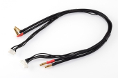 Kabel ładujący 4S czarny G4/G5-4S/XH - krótki 400mm - (4mm, 7-pin PQ)