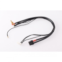 Kabel ładujący 2S czarny G4/G5 - krótki 300mm - (XT60, 7-pin XH)