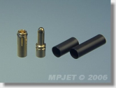 21022 Złącza MP JET złote 2,5 na przewód 2,5 mm2 - 2 pary