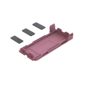 Arrma ARA320785 Zestaw pokrywy baterii, różowy
