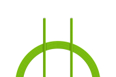 Kabel PVC 0,055mm2 10m (zielony)