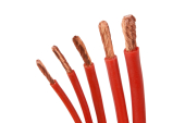 Kabel silikonowy 6,0mm2 1m (czerwony)