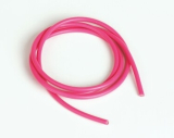 Kabel silikonowy 2,6qmm, 13AWG, 1 metr, różowy