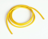 Kabel silikonowy 3,3qmm, 12AWG, 1 metr, żółty