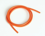 Kabel silikonowy 4,1qmm, 11AWG, 1 metr, pomarańczowy
