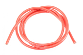 Kabel silikonowy 12AWG/3,3qmm (czerwony/1m)