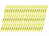 Śmigło stałe Graupner COPTER Prop 5,5x3 (60 szt.) - żółte