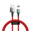 Baseus Zinc Kabel magnetyczny Micro USB 1,5A 2m (czerwony)