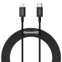 Kabel Baseus Superior Series USB-C do iP, 20W, PD, 2m (czarny)