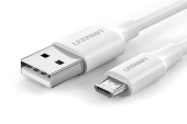 UGREEN Kabel Micro USB 1,5m, biały